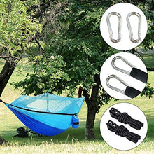 MiOYOOW - Amaca da campeggio in nylon paracadute, per interni ed esterni, portata fino a 500 kg
