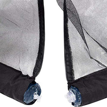 Scoperta Ombrello Ombrellone Zanzariera, Mosquito poliestere reticolato dello schermo / giardino Ombrellone Tavolo Schermo Bug Schermo Giardino (Colore: Bianco, Dimensioni: 335 x 230 centimetri / 11ft
