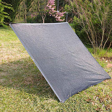 Rete ombreggiante Panno Leggero per Piante/Fienile/Patio/Tetto, Nero 60-70% Retina di Protezione per Tendina Parasole con Occhielli (Size : 4x8m)