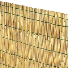 VERDELOOK Arella Cina in cannette Bamboo pelato, 2x5 m, bambù per recinzioni e Decorazioni