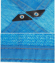 per Esterno, Patio e Giardino 90% Paralume in Tessuto Parasole Panno con Occhielli for Pergola Copertura della Volta Traspirante UV Copertura vegetale Resistente Net (Color : Blue-9.9x13.2ft/3x4m)