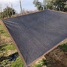 YTQ Tasso di Ombreggiatura 80% Pannello Ombreggiante in Tessuto con Rete di Isolamento Termico con Occhiello in Metallo, Adatto per Recinzione Pergola Esterna, Nero, Dimensioni Multiple(Size:5m*8m)