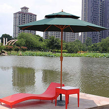 Urhause Base per Ombrellone da Giardino in Plastica Rotonda,Supporto Ombrelloni Che può Contenere 30 kg di Acqua o Sabbia,Adatto per Palo per Ombrellone da 35-38 MM