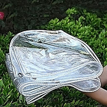 AWSAD Telone Impermeabile per Esterni Telo da Terrazzo Trasparente Spessore 0,3 Mm Usato per Balcone Macchina Tenda Telone, 17 Dimensioni (Color : Clear, Size : 1.8mx2m)