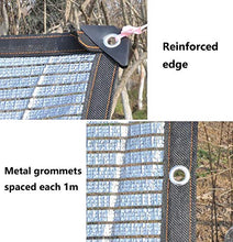 Rete ombreggiante Telo A Rete in Tessuto per Tende Pesanti, 75% -80% Resistente Ai Raggi UV Piante di Isolamento di Raffreddamento Copertura della Rete da Giardino (Size : 4x4M)
