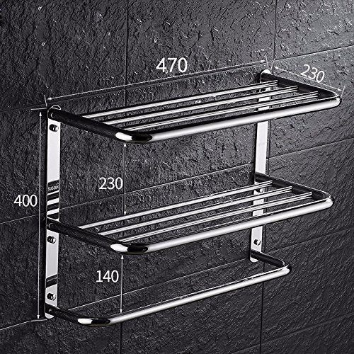 MBYW, portasciugamani moderno e minimalista, portasciugamani da bagno, in acciaio inox, adatto per bagno, camera da letto, cucina