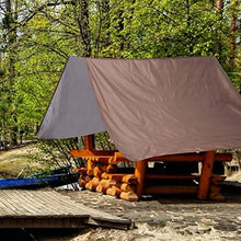 Alinory Tetto per Parco Giochi, Tettoia Altalena, Tetto per Tenda da Giardino per Bambini Telo di Ricambio Telo ombreggiante per parchi Giochi(Brown)