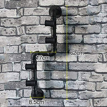 MoDi Wine Rack Retro Vento Industriale Tubo di Acqua A Parete Vino Rack