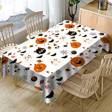 Qishi Tovaglia di Halloween tovaglia stampata tovaglia impermeabile