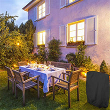 Soulpala Copertura per sedie Pieghevoli per Esterni, Nero 210D Oxford Copertura per Sedia a Sdraiod a Giardino, Impermeabile, Anti-UV