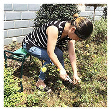 WSED Sgabello da Giardino e Set di Knéeler includono 2 in 1 Seduta Giardino Kit di Giardinaggio Pesanti per la Donna Uomo Giardino Giardino Giardino
