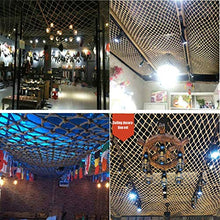 Sciabica Per Camion, Corda Di Canapa Di Alta Qualità, Rete Da Soffitto, Rete Da Arrampicata, Rete Di Sicurezza Per Bambini, Maglia Di 8 Mm Di Spessore 10 Cm (0,3 * 4 Pollici)(Size:4M*8M(13*26FT))