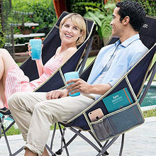 DYCLE Sedia Pieghevole da Giardino Sedia Portatile da Campeggio Ergonomico Fibra di Poliestere 600D Traspirante Confortevole All'aperto o al Coperto Sedie a Sdraio