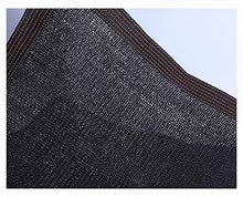 PENGDDP Rete ombreggiante Rete ombreggiante Rete di Protezione Solare Parasole Buon Effetto ombreggiante di Reti Parasole per Case e Giardini (2x6m Nero)-Nero 2x6m