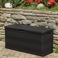 Zora Walter - Contenitore da Giardino, 280 l, Nero, per Interni ed Esterni
