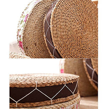 Fancy Pumpkin Cuscino per Cuscini da Terra per Tessitura a Mano in Paglia Intrecciata Yoga ZA-Zen Mat, C