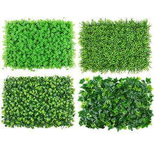 Hedge Artificiale Panel, Piante Artificiali, Pannello Di Traliccio, Finto Schermo Fence Parete Pianta Ivy Sfondo Faux Erba Decorativo Per Giardino Di Casa Piccolo Creeper Verde