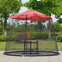 Schermo all'aperto ombrellone Ombrellone Tavolo Ombrellone zanzara copertura della rete Bug Rete di copertura, Ombrellone Converter copertura Trasforma il tuo Parasol in un Gazebo (Colore: 275 * 230 c