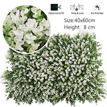 EXCLVEA Decorazione Schermo Foglia Finta all'aperto Pannelli Artificiale bosso Foglia Vetro di Protezione UV sulla Copertura for Outdoor Cortile dell'interno casa Balcone 12 Pezzi