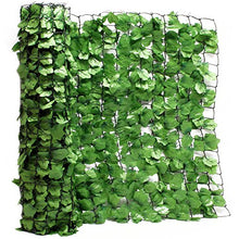 Wiltec Rete frangivista Foglie Artificiali 300 cm x 100 cm Coronamento di Muro Rete