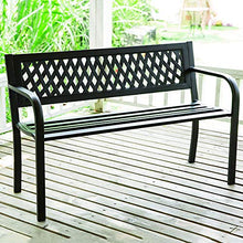 Stool child Panche da Giardino in Ferro battuto, mobili da Giardino panche in Metallo sedie da Giardino, 2-3 posti nel Parco Comoda Panca dello Schienale, Adatto per terrazza/corridoio/maniero