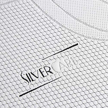GEEMMA s.r.l. Topper singolo materasso, sovra materasso MOLTO RIGIDO, correttore ortopedico materasso CAUCCIU FOAM H6 cm, tessuto anallergico sfoderabile, 4 lati in ARGENTO - ORTOPEDIC 80x200
