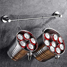 MRDAER Portasciugamani da Parete per Bagno Portasciugamani Singolo in Acciaio Inox 304 Portasciugamani Rotondo per Bagno, carico Massimo 5 kg (Dimensioni: 30 cm)