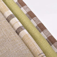 Sgabello da Cucina Soggiorno Rotonda Divano a Panca di Legno Seduta in Tessuto Lavabile Sgabello Sgabelli for Bambini Cotone e da Cucina Sedia Bassa Sgabello da barYZJL (Color : Stripes)