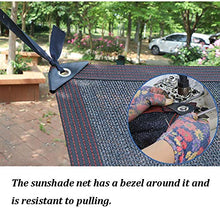 Rete ombreggiante Panno Leggero per Piante/Fienile/Patio/Tetto, Nero 60-70% Retina di Protezione per Tendina Parasole con Occhielli (Size : 4x8m)