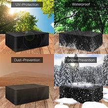 NZYH Tavolo da Giardino Impermeabile con Protezione Solare E Copertura Antipolvere per Sedia da Giardino, Adatto per Tavolo E Sedia da Giardino, Protegge I Mobili dalla Pioggia, K