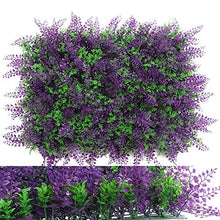 Pannelli di siepi artificiali in plastica verde edera recinzione per casa, giardino, decorazione da parete, 40 x 60 cm