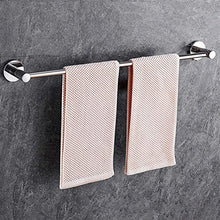 MRDAER Portasciugamani da Parete per Bagno Portasciugamani Singolo in Acciaio Inox 304 Portasciugamani Rotondo per Bagno, carico Massimo 5 kg (Dimensioni: 30 cm)