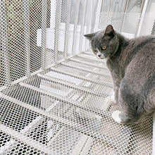 LSXIAO Plastica Recinzione in Rete, Balcone Rete di Recinzione, Maglia da 2,5cm Rete per Pollame Resistenza allo Strappo Include 50 Fascette per Cavi per Progetti di Giardinaggio, Avicoltura
