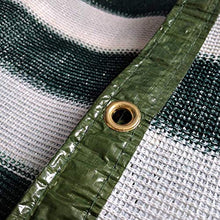 Rete ombreggiante Tessuto ombreggiante all'85% con asola Verde Scuro + ombreggiatura biancaZHENG