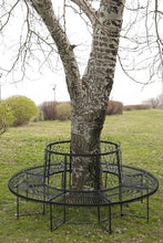 DanDiBo - Panchina rotonda XXL, diametro 200 cm, in metallo, panca da giardino, in ferro battuto