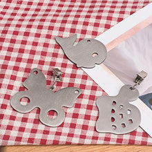 DOITOOL 4 pezzi clip per tovaglia pesi farfalla tovaglia copertura morsetti di fissaggio per giardino picnic tavoli decorazione morsetti