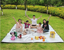 Eantpure Pad a Prova di umidità in Pellicola di Alluminio bifacciale Foglio di Alluminio per Esterno Tenda da Campeggio Picnic pad-200 * 200 cm