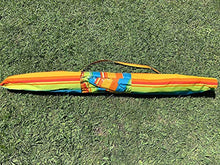 MLI Ombrellone a 8 Stecche da Giardino o Spiaggia da 220 cm Deluxe Con Sacca Inclusa Fantasia Tipo A 96515DELA, Regolabile in Altezza, con Sfiatatoio e Palo con Punta a Vite