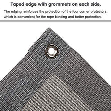 WXQIANG 80% Grigio Ombra Sunblock netto resistente ai raggi UV for il giardino della pianta del fiore Cover Pool ringhiera di protezione, Esterno di maglia sole antivento Teloni Protezione solare, iso