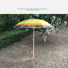 CLISPEED Picchetto per Ombrellone Regolabile per Ombrellone da Spiaggia Pesca Sole Giardino (Colore Casuale)