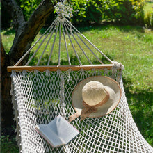 Anten Amaca da Giardino, 200x100CM Amache Cotone, Sedie Sospese, per Campeggio Viaggio, Carico 300KG, con Frange Design