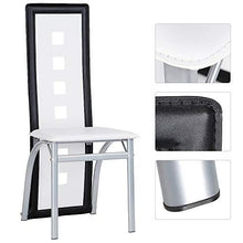 (Set di 2) Sedia da Pranzo Sedie da Cucina con Gambe in 