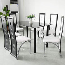 (Set di 2) Sedia da Pranzo Sedie da Cucina con Gambe in 