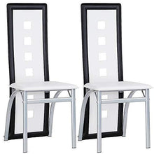 (Set di 2) Sedia da Pranzo Sedie da Cucina con Gambe in 